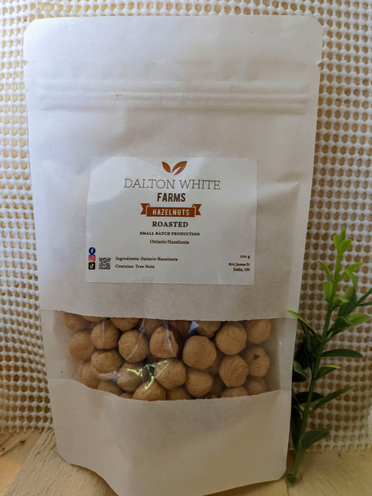 Roasted hazelnuts